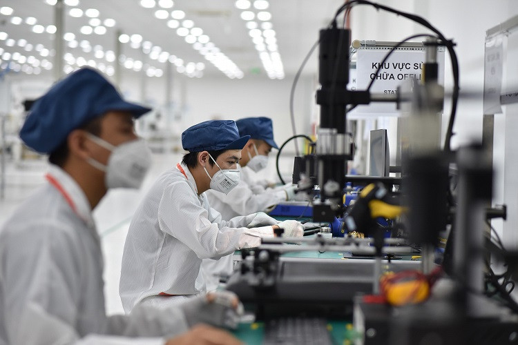Việt Nam sản xuất 20% sản lượng điện thoại cho thế giới