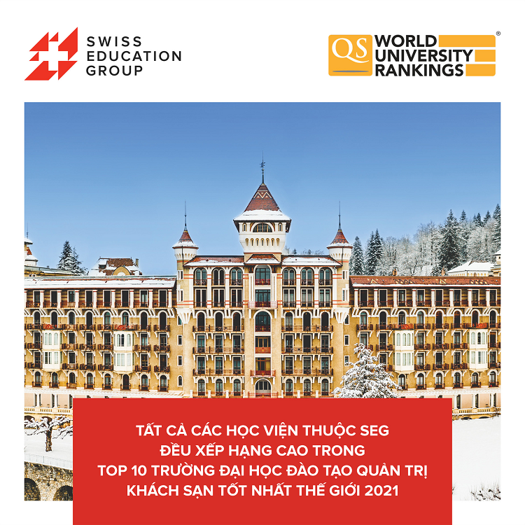 Swiss Education group tiếp tục xếp thứ hạng cao trong top 10