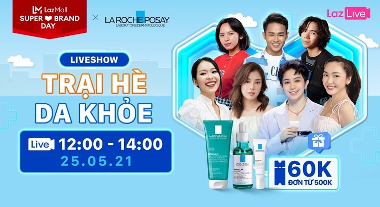 Lazada và LaRoche-Posay ra mắt chương trình khuyến mãi lớn nhất năm