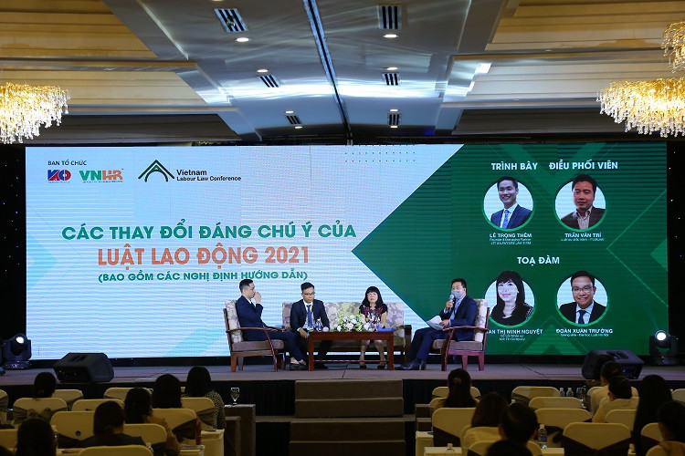 Nhiều chủ đề quan trọng được thảo luận tại Hội nghị Luật Lao động Việt Nam 2021