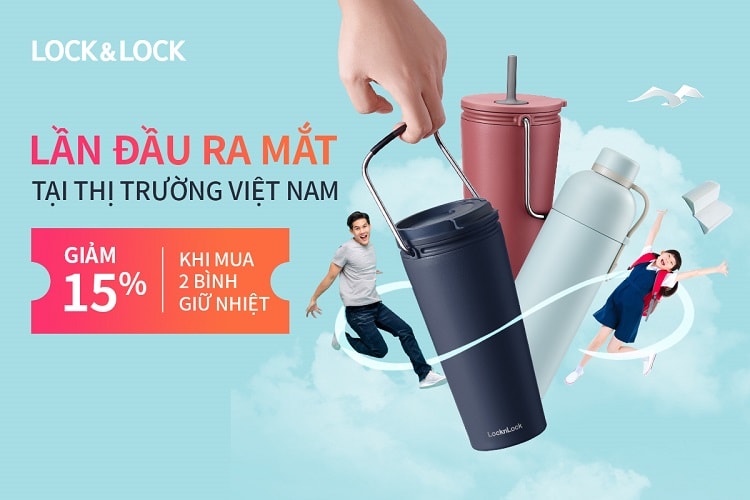 Lock&Lock triển khai chương trình “Sale rực rỡ giữa năm - Tặng quà bất ngờ, voucher ngập lối”