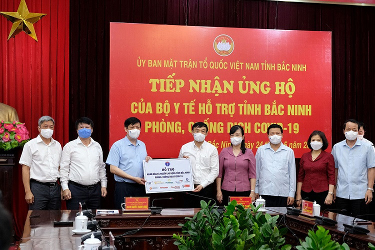 Tập đoàn Masan đồng hành cùng Bộ Y tế hỗ trợ nhân dân Bắc Ninh, Bắc Giang chống dịch COVID-19