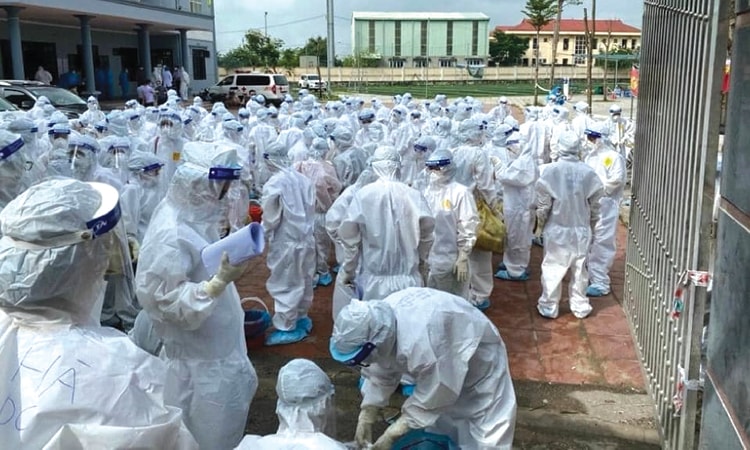 Nghĩa cử cao đẹp nơi tâm dịch