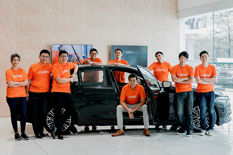 Đội ngũ nhân sự của Carro - kỳ lân hoạt động trong mảng mua bán ô tô đầu tiên tại Đông Nam Á