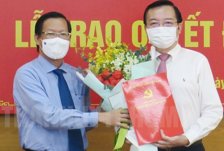Ông Lê Hồng Sơn giữ chức vụ Phó Trưởng Ban Tuyên giáo Thành ủy TP.HCM