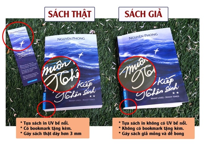 Sách giả “Muôn kiếp nhân sinh” bày bán công khai trên mạng