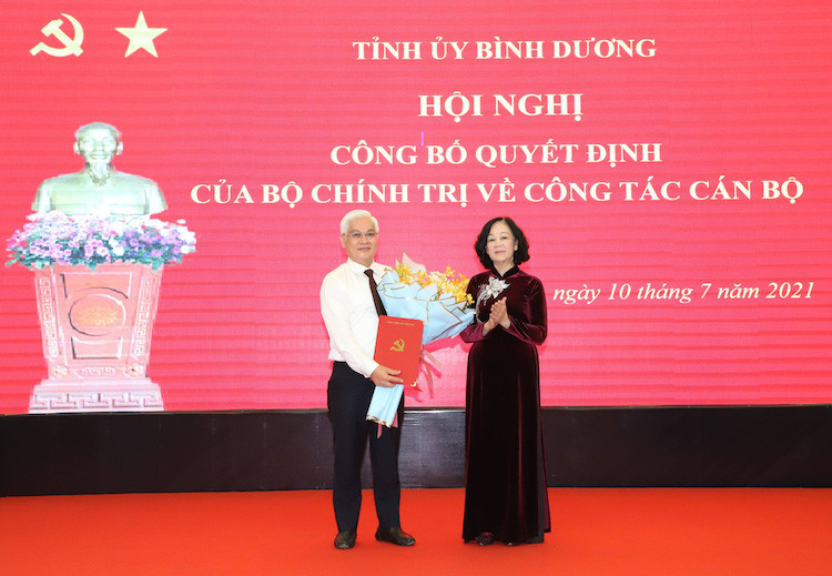 Ông Nguyễn Văn Lợi làm Bí thư Tỉnh ủy Bình Dương