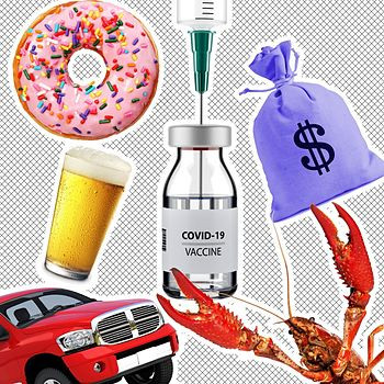 Từ donut, xe hơi, tiền mặt cho đến bia, hàng loạt sáng kiến đang được triển khai để đẩy nhanh tốc độ tiêm chủng