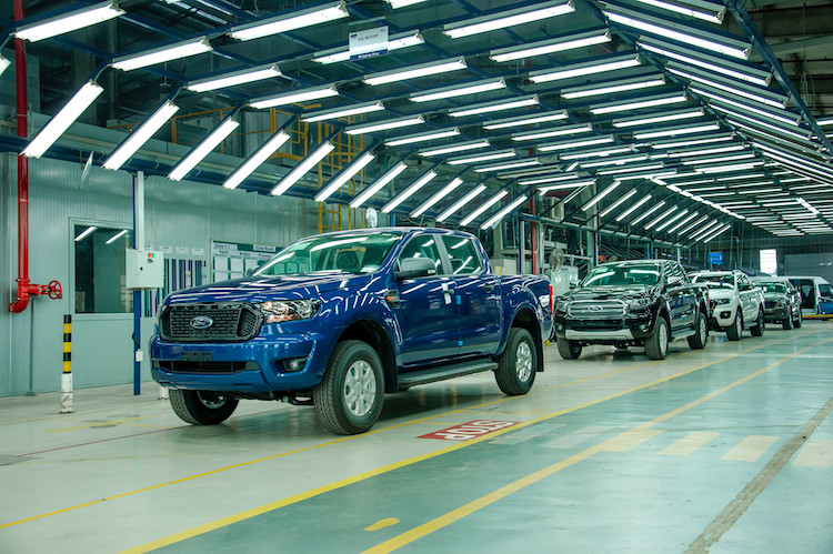 Ford xuất xưởng chiếc Ranger lắp ráp tại Việt Nam sau 20 năm