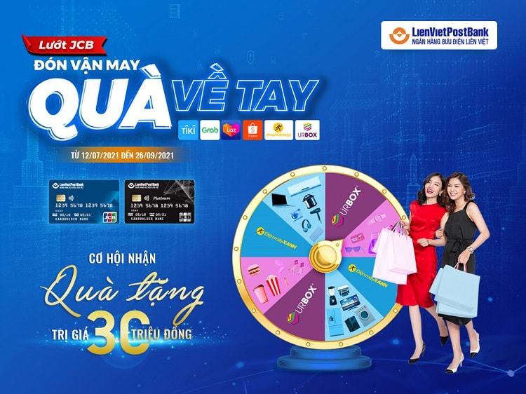 Nhận quà lên tới 30 triệu đồng khi giao dịch qua thẻ tín dụng