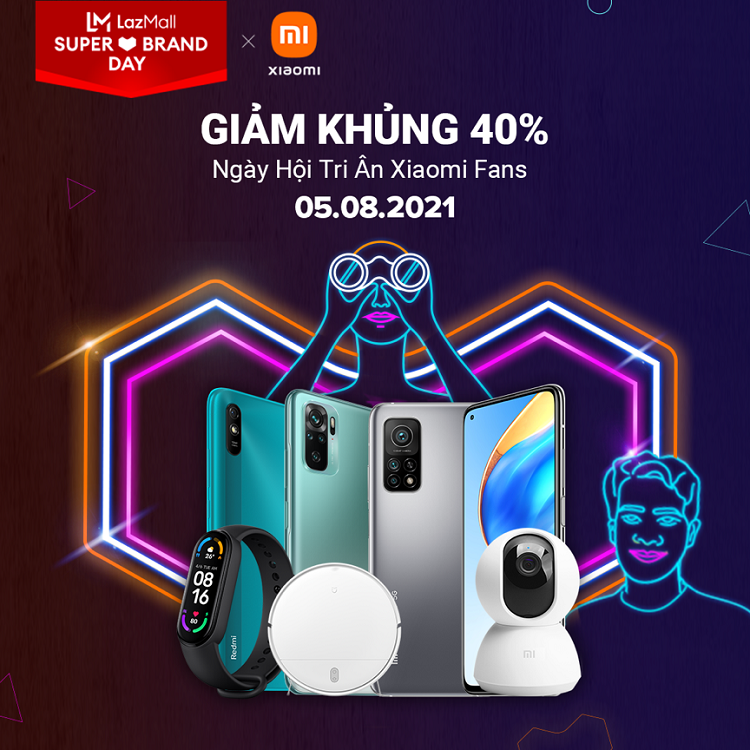 Ngập tràn ưu đãi trong “Ngày hội siêu thương hiệu” của Xiaomi