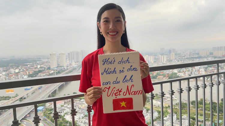 Ra mắt MV “My Vietnam”, Á hậu Thuý Vân gửi lời cảm ơn tuyến đầu chống dịch