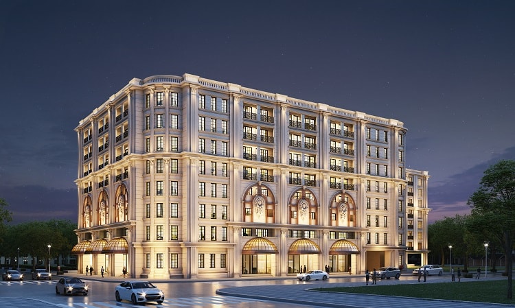 Hình minh họa dự án Khu căn hộ hàng hiệu Ritz-Carlton, Hà Nội
