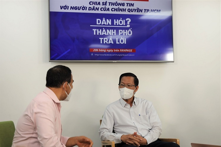 Chủ tịch UBND TP.HCM Phan Văn Mãi cho biết TP sẽ công bố kế hoạch mở cửa trước ngày 15/9