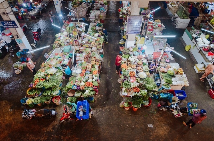Tại những pháo đài xanh ở Bến Tre, chợ hoạt động trở lại