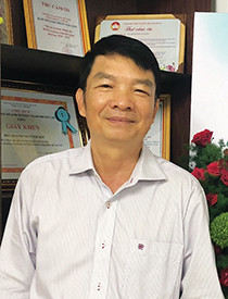 Nhà báo Ngô Xuân Lộc - Trưởng phòng Kinh doanh
