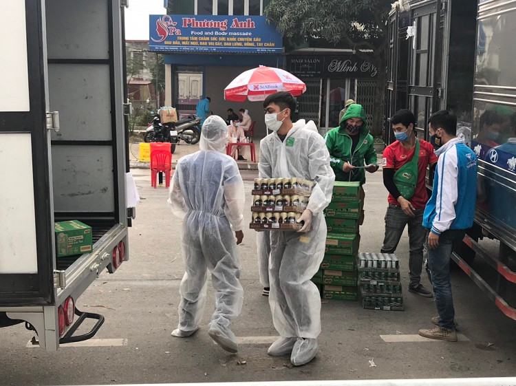 Nestlé bàn giao sản phẩm tại TP. Chí Linh, huyện Chí Linh