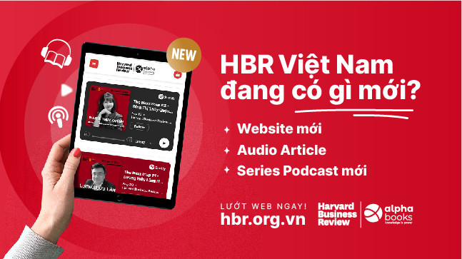 HBR Việt Nam tung phiên bản website mới với nhiều ấn phẩm số