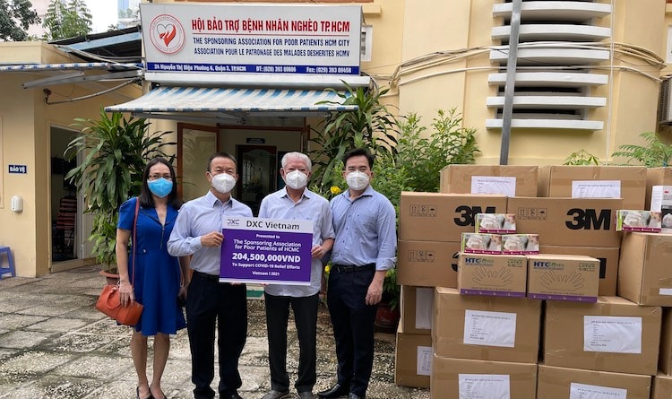 DXC Việt Nam chung tay chống dịch Covid-19