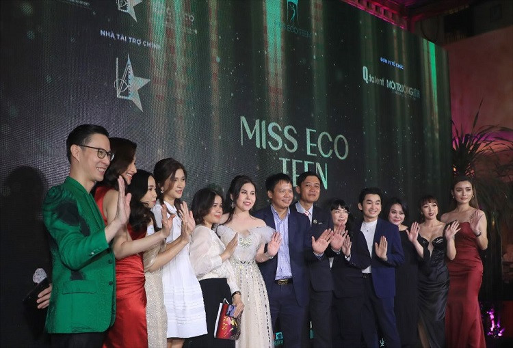 Top 5 thí sinh chung kết cuộc thi Miss Eco Teen