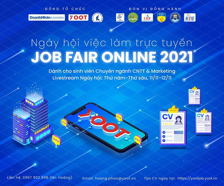Job Fair Online 2021: Hơn 10.000 lượt tham quan gian hàng, kết nối thành công 300 cuộc phỏng vấn