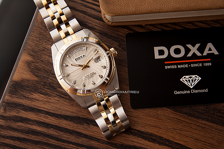 Câu hỏi “Có 30 triệu nên mua đồng hồ gì?” đã có câu trả lời xứng đáng, đó là đồng hồ đính kim cương thật của Doxa