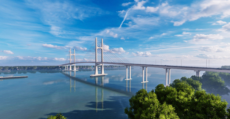 Cầu Rạch Miễu 2 dự kiến khởi công tháng 3/2022