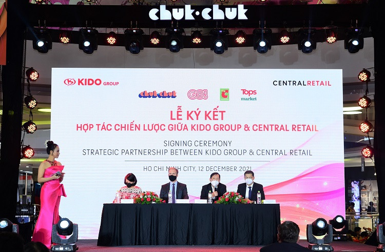 Ký kết hợp tác chiến lược giữa KIDO Group và Central Retail Việt Nam