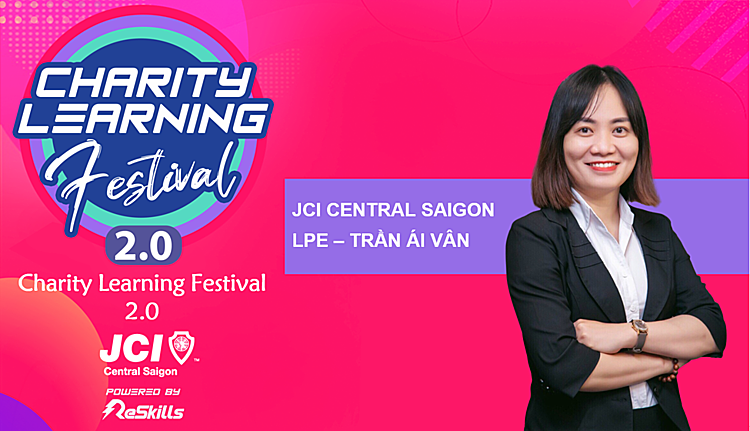 Chương trình có sự tham gia của bà Trần Thị Ái Vân - Chủ tịch chi hội JCI Central Saigon 2022