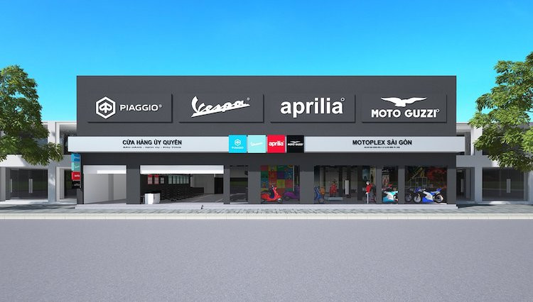 Piaggio Việt Nam sắp ra mắt mô hình đại lý đa thương hiệu Motoplex