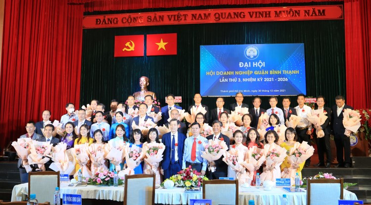 Ông Nguyễn Tu Mi tái đắc cử Chủ tịch Hội Doanh nghiệp quận Bình Thạnh nhiệm kỳ III