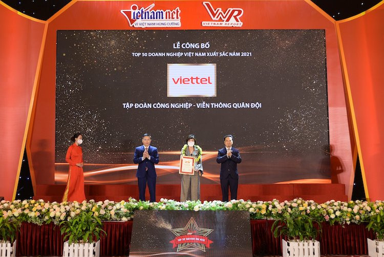 Viettel dẫn đầu Top 50 Doanh nghiệp xuất sắc nhất Việt Nam