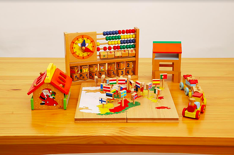 Nam Hoa đứng đầu thị trường đồ chơi sáng tạo cho trẻ em được làm từ gỗ