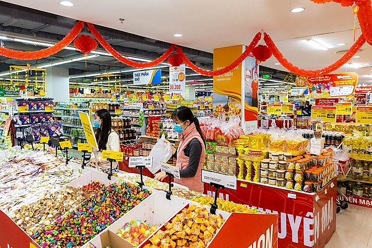 Chuỗi siêu thị WinMart đã "lên kệ" hàng nghìn mặt hàng đón Tết đa dạng, đảm bảo chất lượng