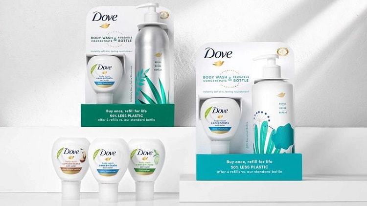 Unilever cam kết giảm 50% việc sử dụng nhựa nguyên sinh đến năm 2025