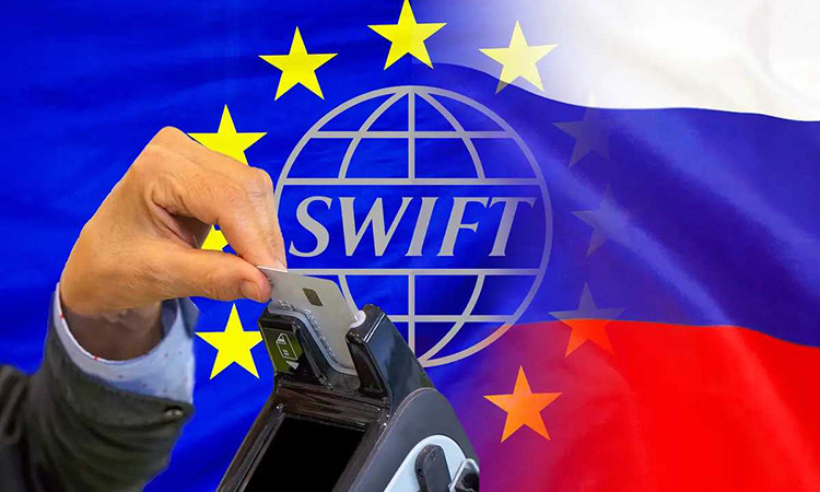 Các ngân hàng Nga bị loại khỏi SWIFT