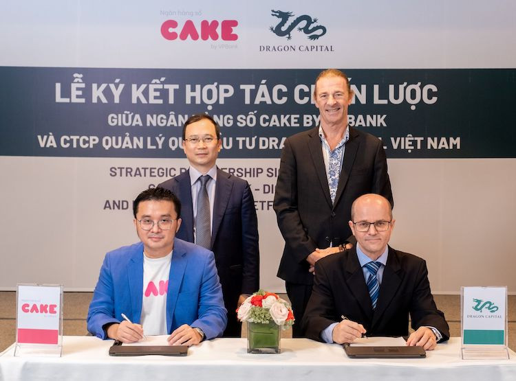 Cake by VPBank hợp tác chiến lược với Dragon Capital Việt Nam