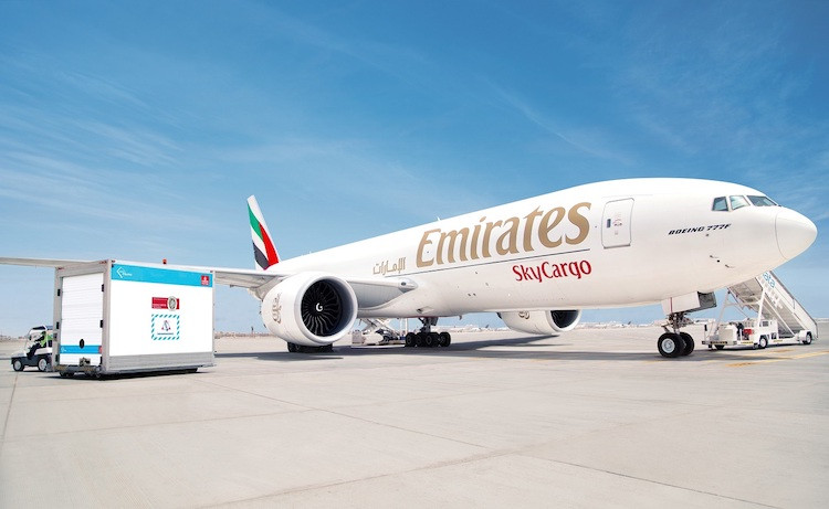 Emirates SkyCargo vượt mốc vận chuyển 1 tỷ liều vaccine Covid-19