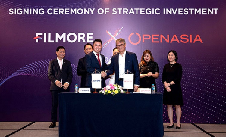 Filmore nhận đầu tư chiến lược từ Tập đoàn Openasia