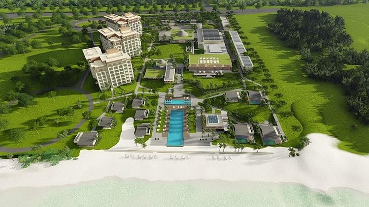 Khách sạn Dốc Lết đang khẩn trương hoàn thiện, dự kiến sẽ ra mắt trong năm 2022.