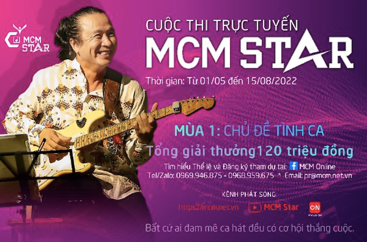 Khởi động cuộc thi trực tuyến Giọng hát hay Karaoke MCM STAR