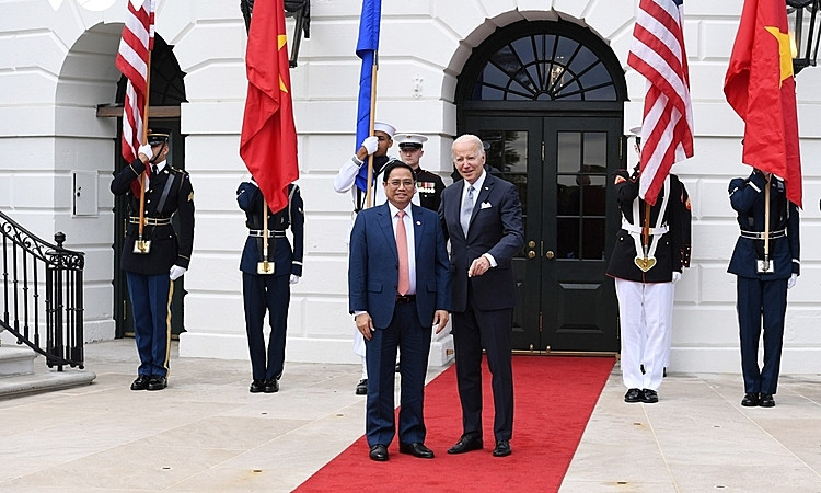 Thủ tướng Phạm Minh Chính dự chiêu đãi của Tổng thống Joe Biden