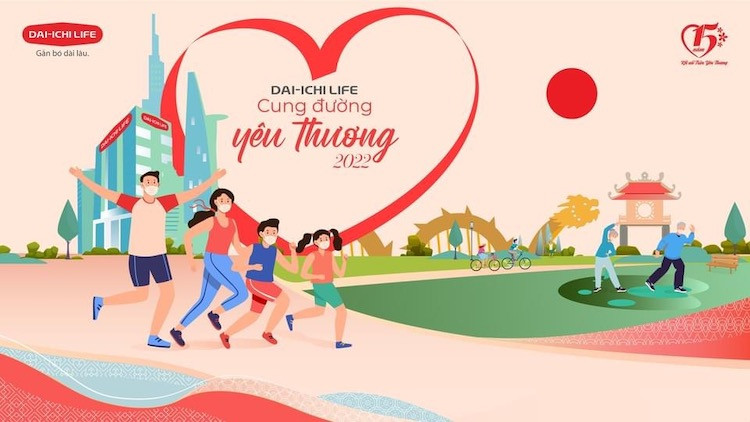 Dai-ichi Life Việt Nam phát động giải đi - chạy bộ trực tuyến vì cộng đồng