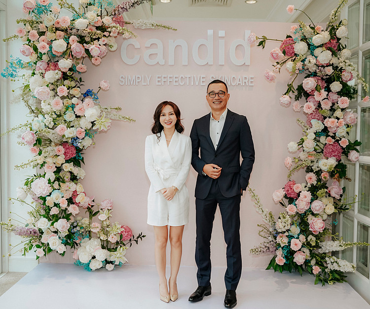 Ông Bùi Ngọc Anh và bà Hannah Nguyễn – đồng sáng lập Skinetiq