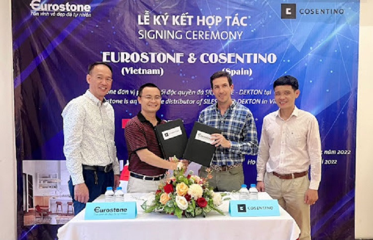 Eurostone trở thành nhà phân phối độc quyền đá Silestone, Dekton của Cosentino