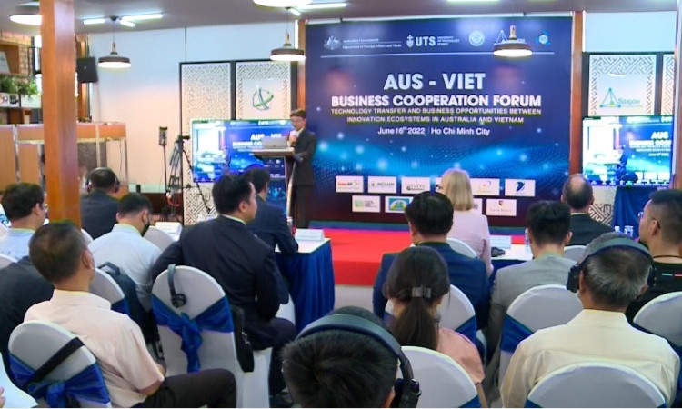 Diễn đàn hợp tác công nghệ và thương mại Việt Nam - Australia năm 2022 tạo cơ hội hợp tác, chuyển giao công nghệ cho các doanh nghiệp, đặc biệt là doanh nghiệp SMEs.