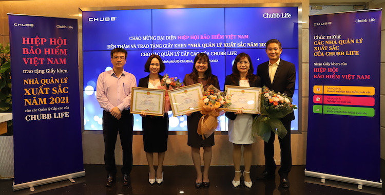 Chubb Life Việt Nam vào Top 5 công ty bảo hiểm nhân thọ uy tín năm 2022