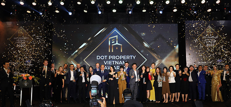 Sự kiện công bố giải thưởng Dot Property Vietnam Awards 2022