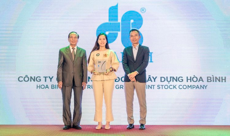 Tập đoàn Xây dựng Hòa Bình vào Top 10 doanh nghiệp tư nhân lớn nhất Việt Nam