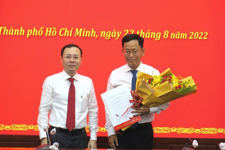 Ông Trần Quốc Trung là tân Phó trưởng ban Nội chính Thành uỷ TP.HCM